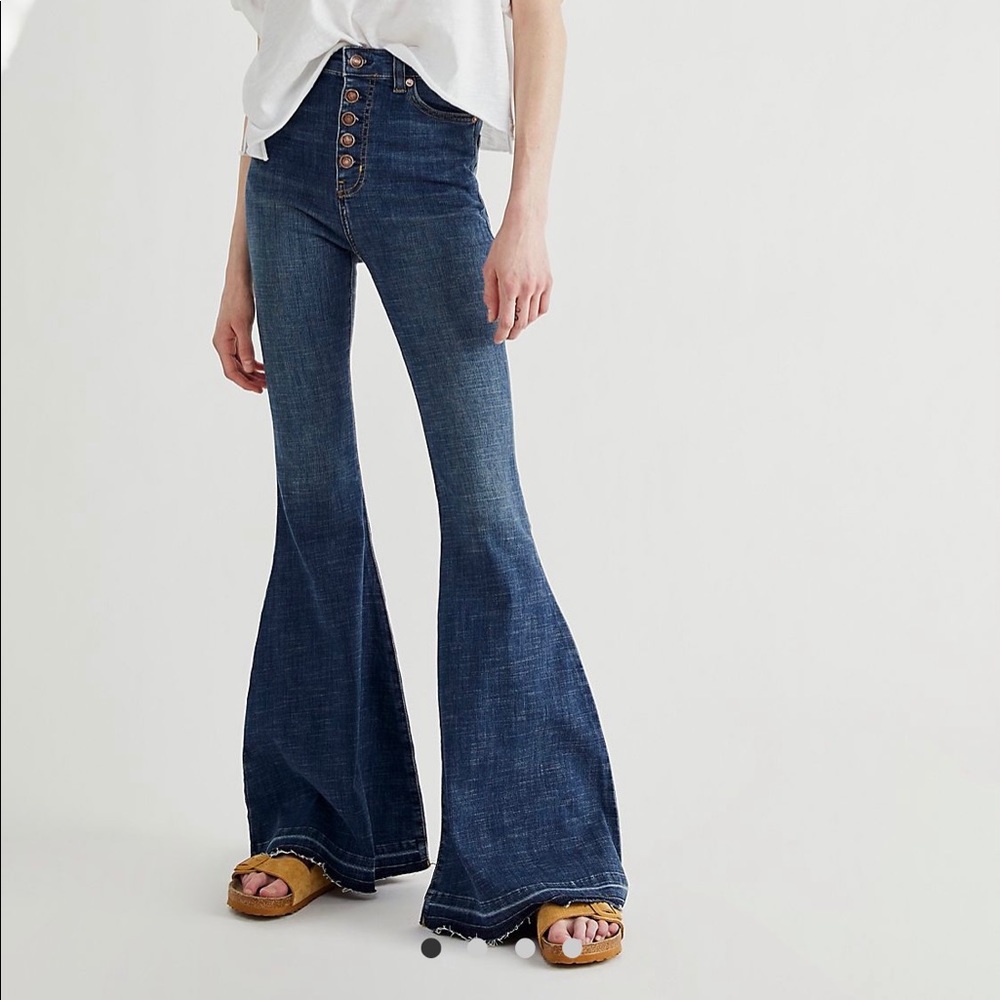 We The Free Irreplaceable Flare Jeans